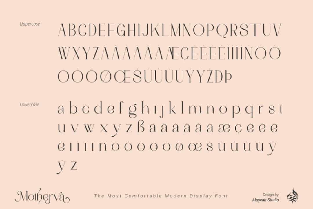 Motherva Font Image 2