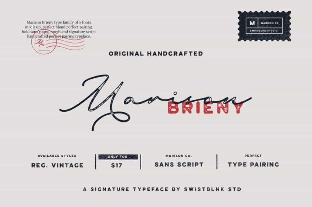 Marison Font Duo Image 2