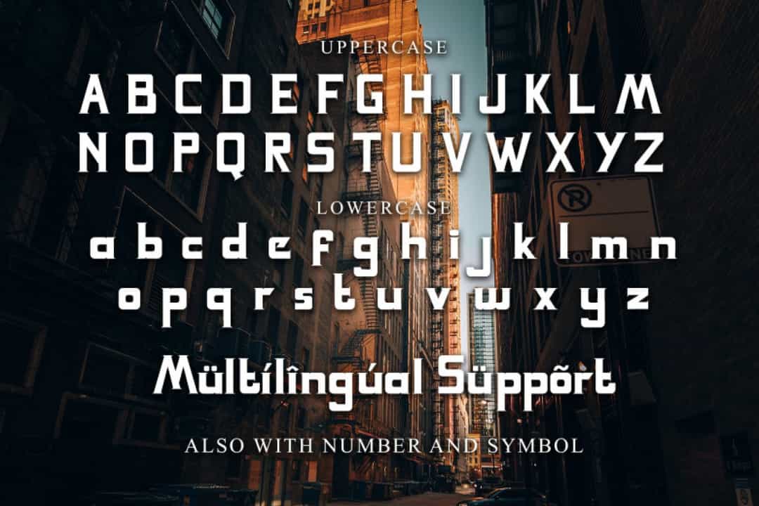 Miver Font Image 3