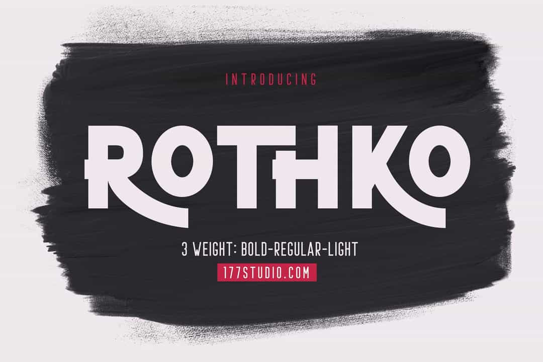 ROTHKO Font Image 1