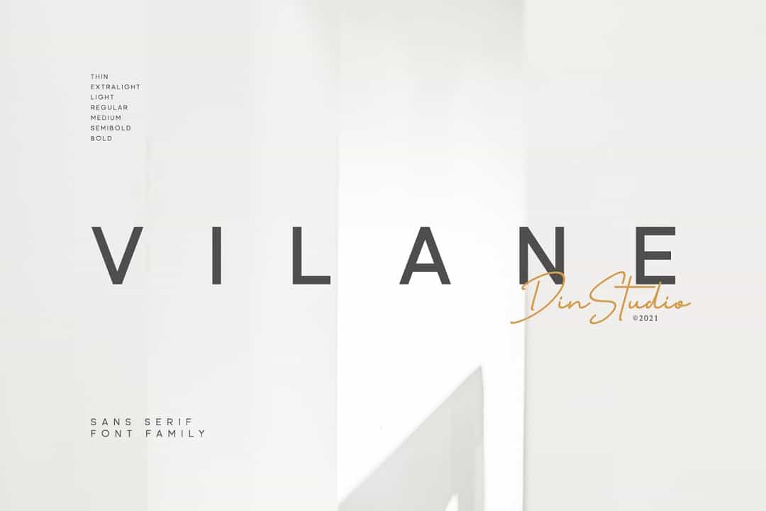 Vilane Font Image 1