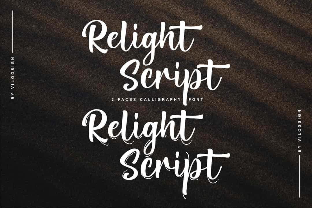 Relight Font Image 1