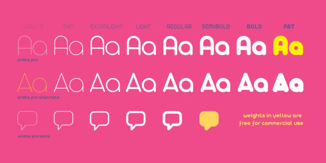 Arista Pro Font Family Image 2