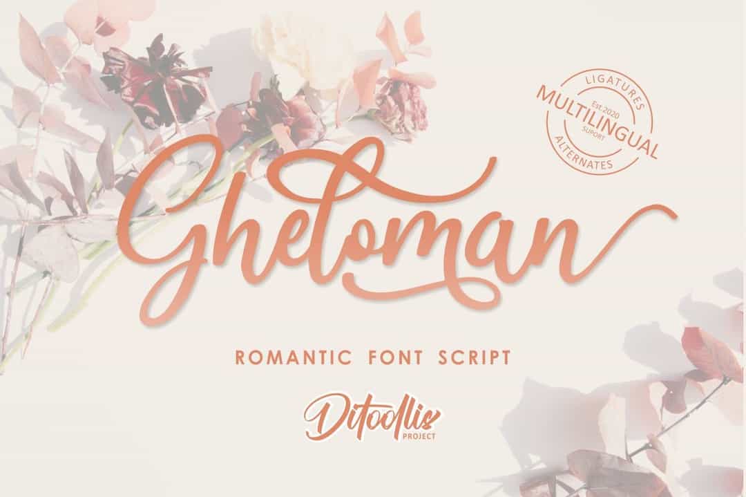Gheloman Font Image 1
