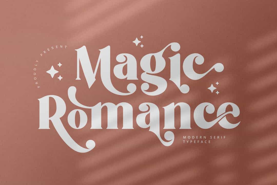 Magic Romance Font Image 1