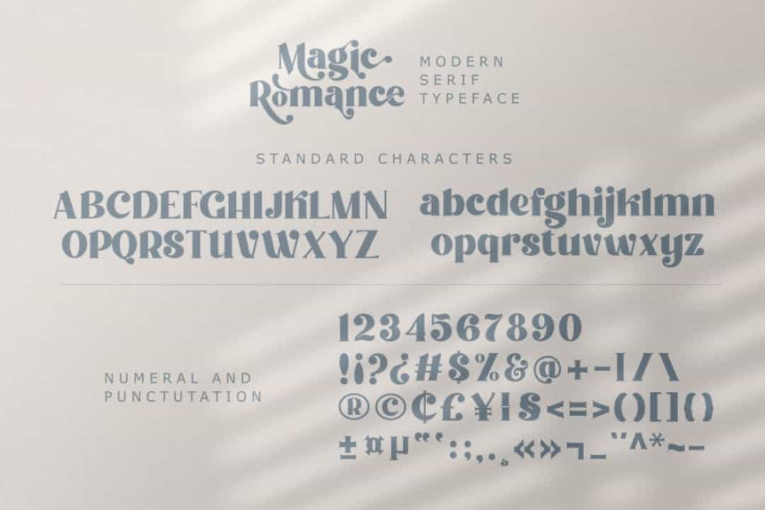 Magic Romance Font Image 3