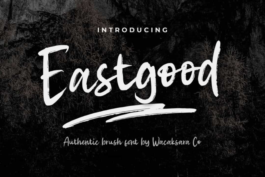 Eastgood Font Image 1