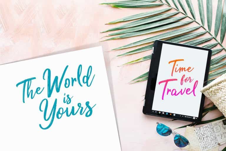 Milea Brush Font Duo Image 2