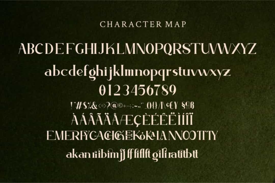 Korgen Font Image 3