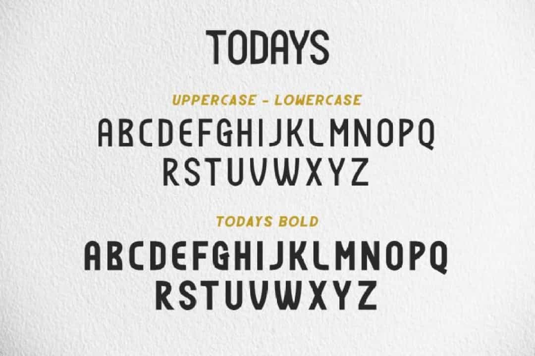 Todays Font Image 2
