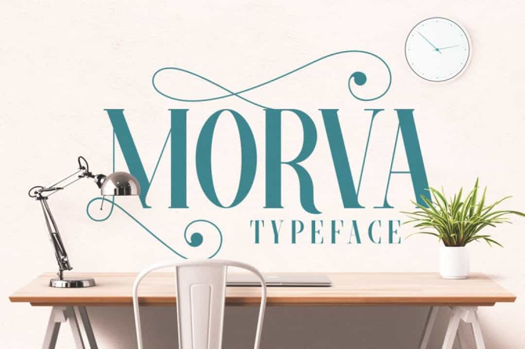 Morva Font Image 1