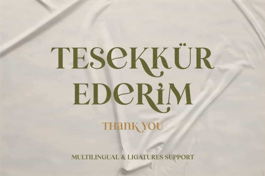 Erva Esra Font Image 2