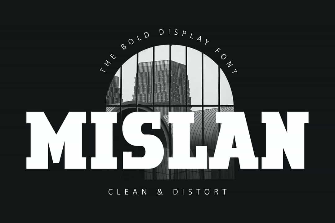Mislan Font Image 1