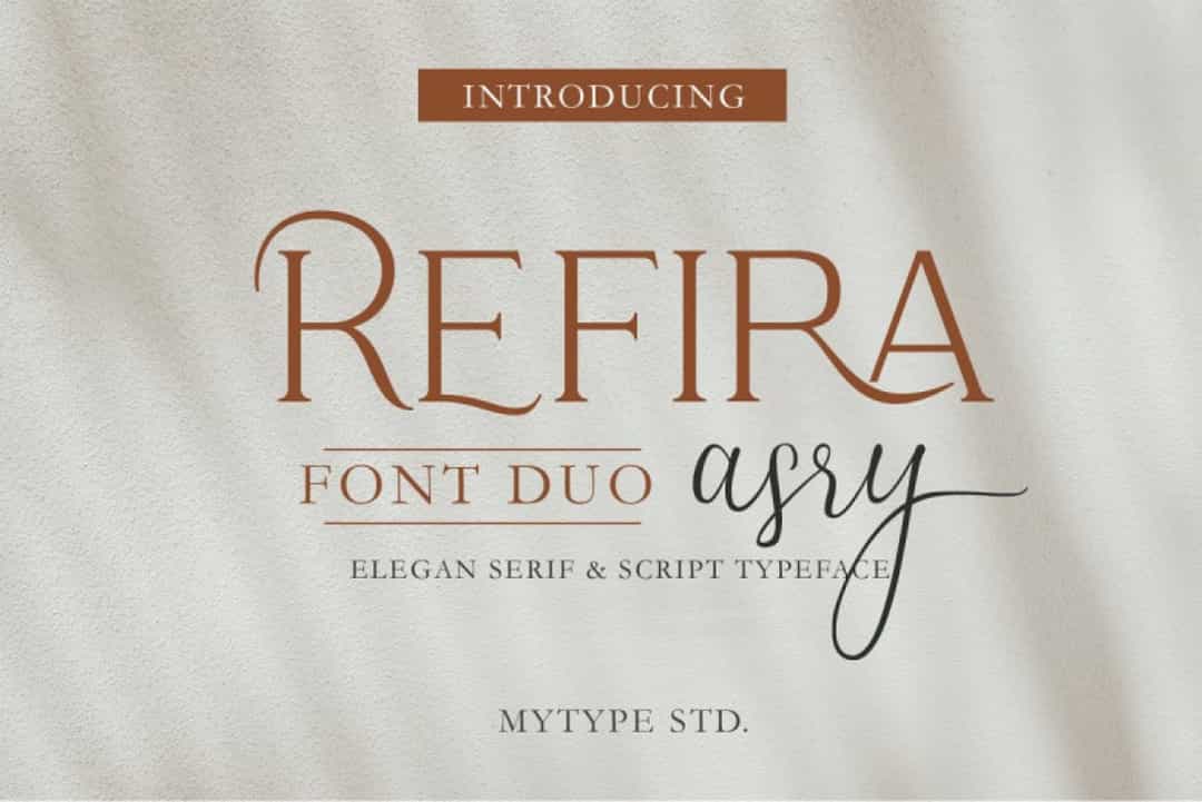 Refira Asry Font Duo Image 1