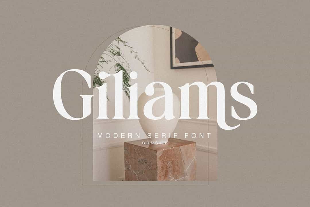 Giliams Font Image 1