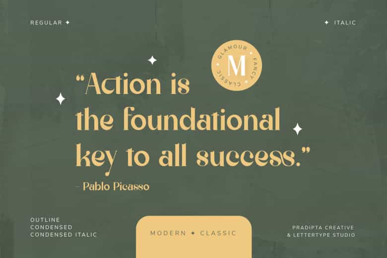 Milestone Font Free Image 2