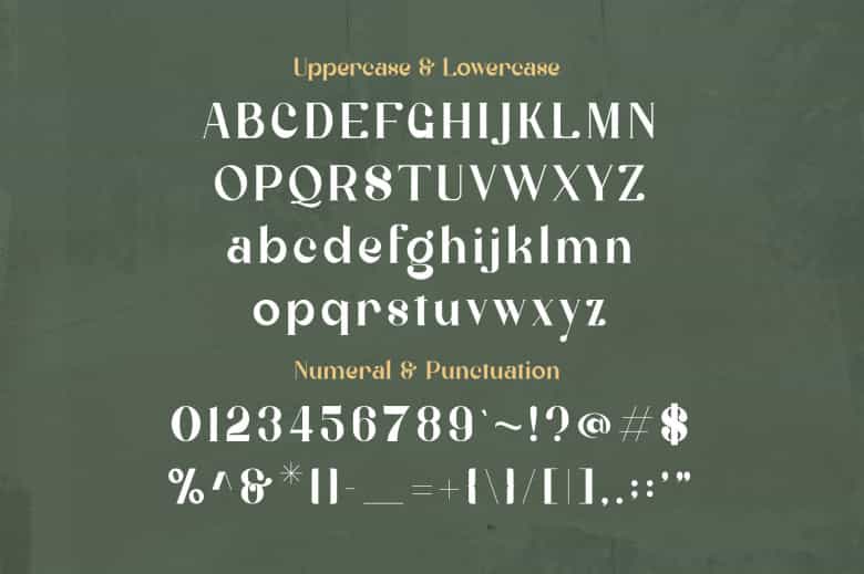 Milestone Font Free Image 3