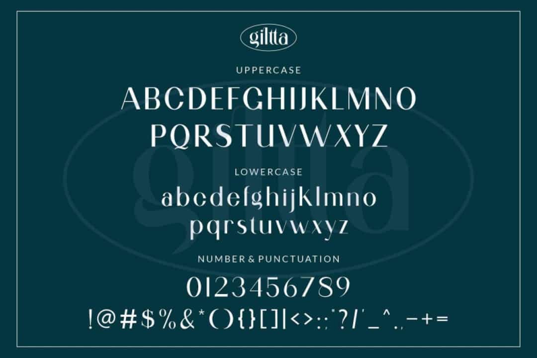 Giltta Font Image 3