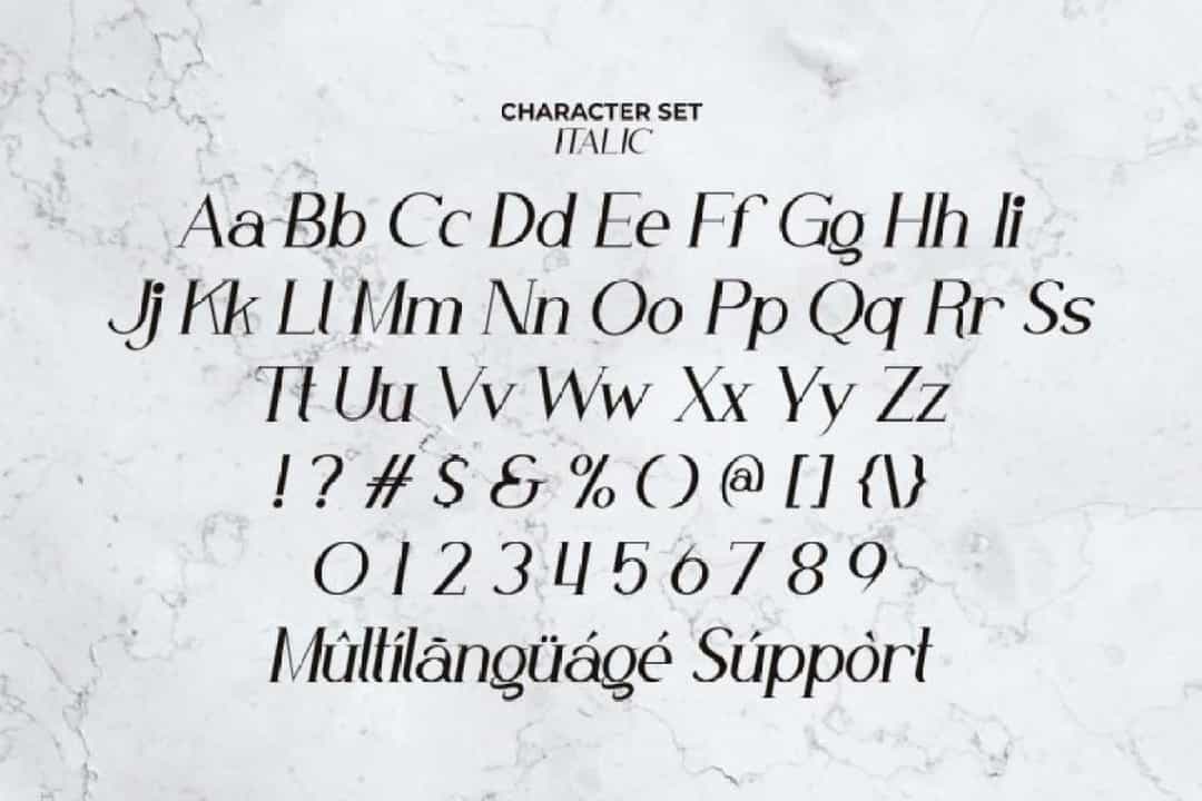 White Nougat Font Image 3