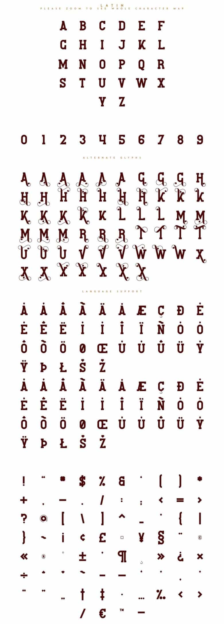 Kompot Slab Font Image 2