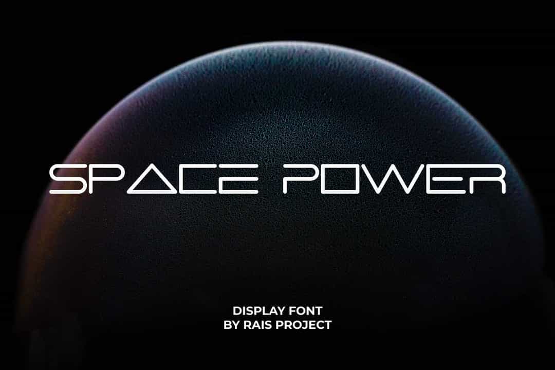 Space Power Font Image 1
