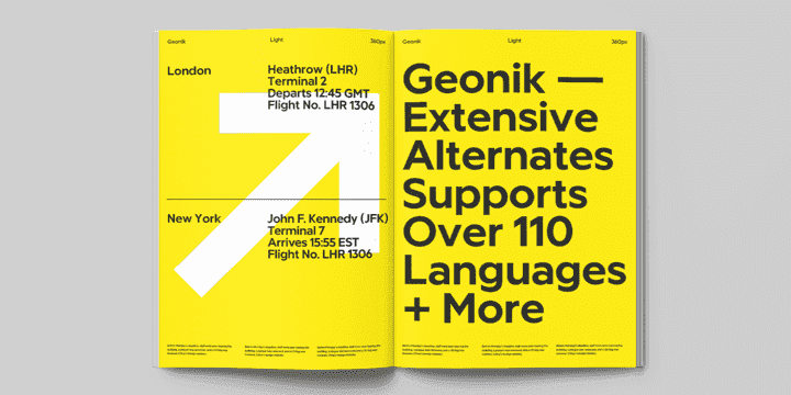 Geonik Pro Font Image 2