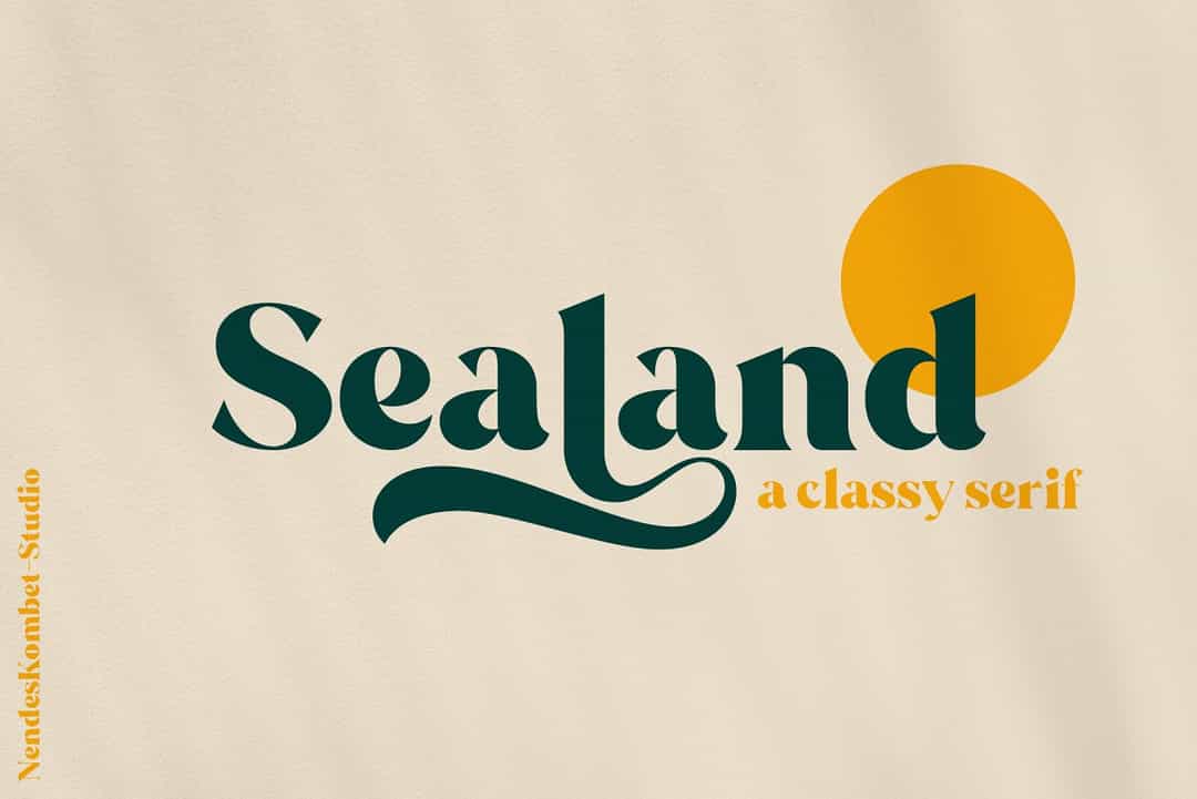 Sealand Font Image 1