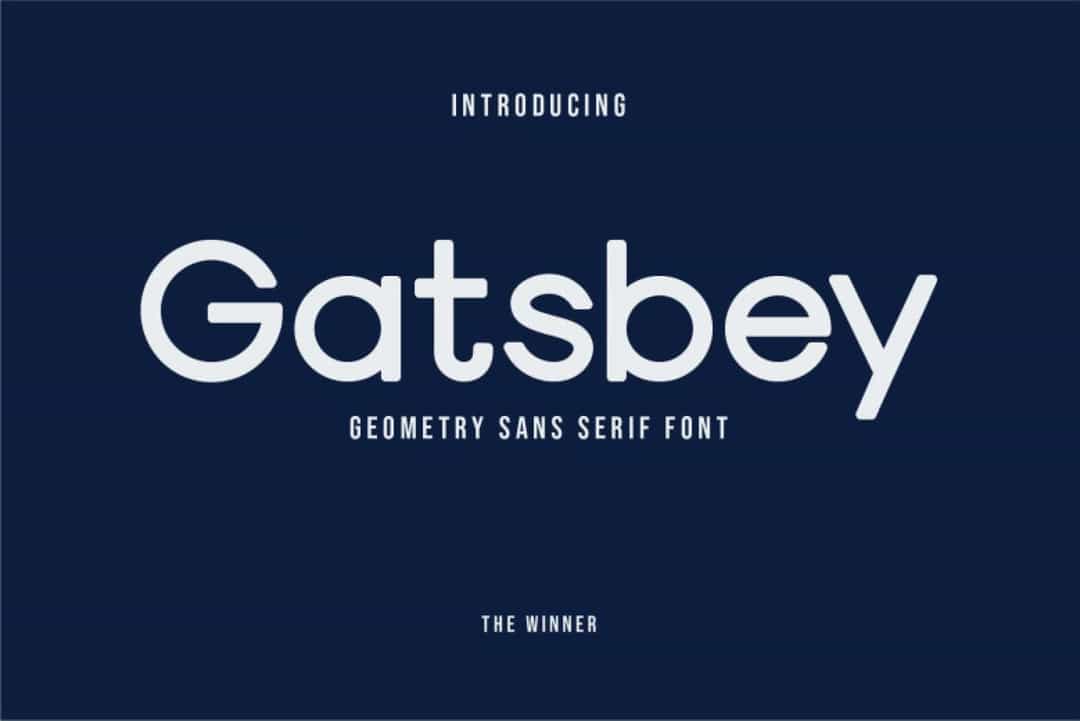 Gatsbey Font Image 1
