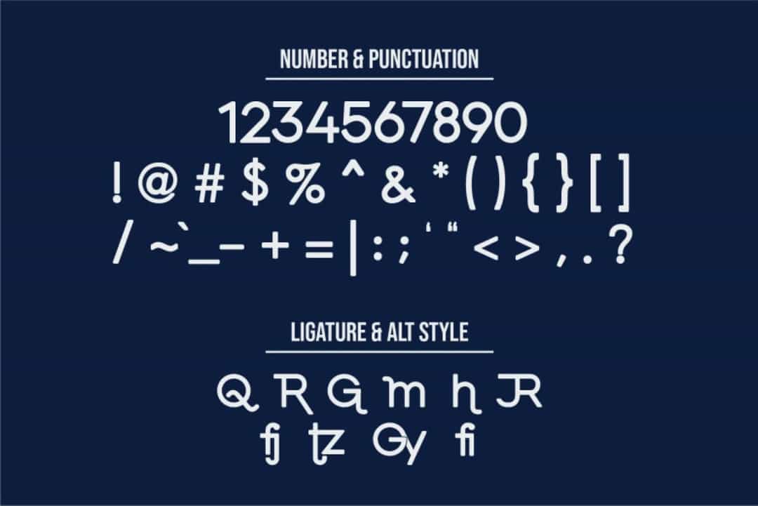 Gatsbey Font Image 3