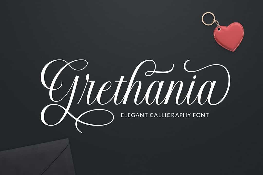 Grethania Font Image 1