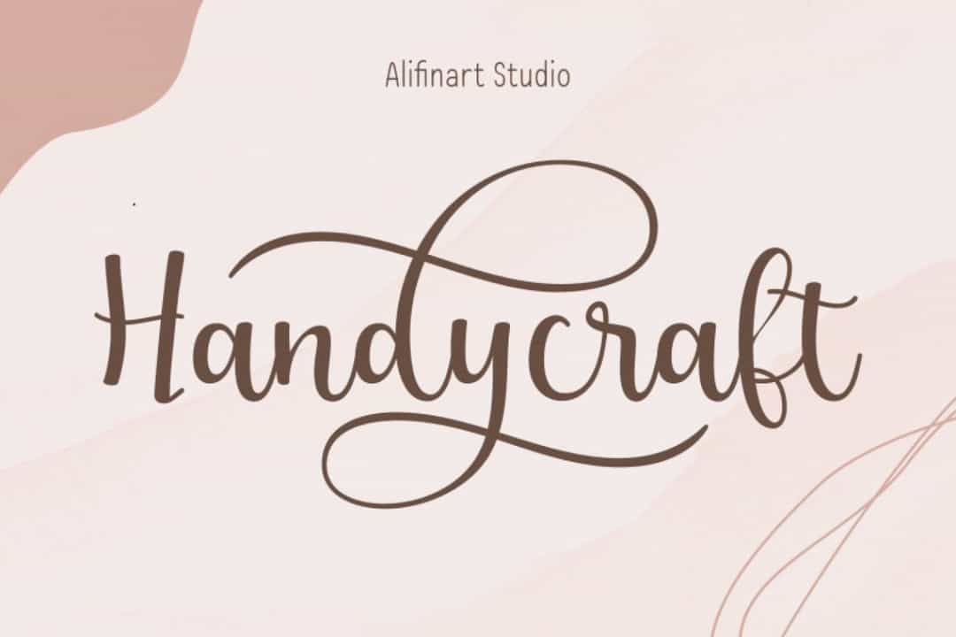 Handycraft Font Image 1