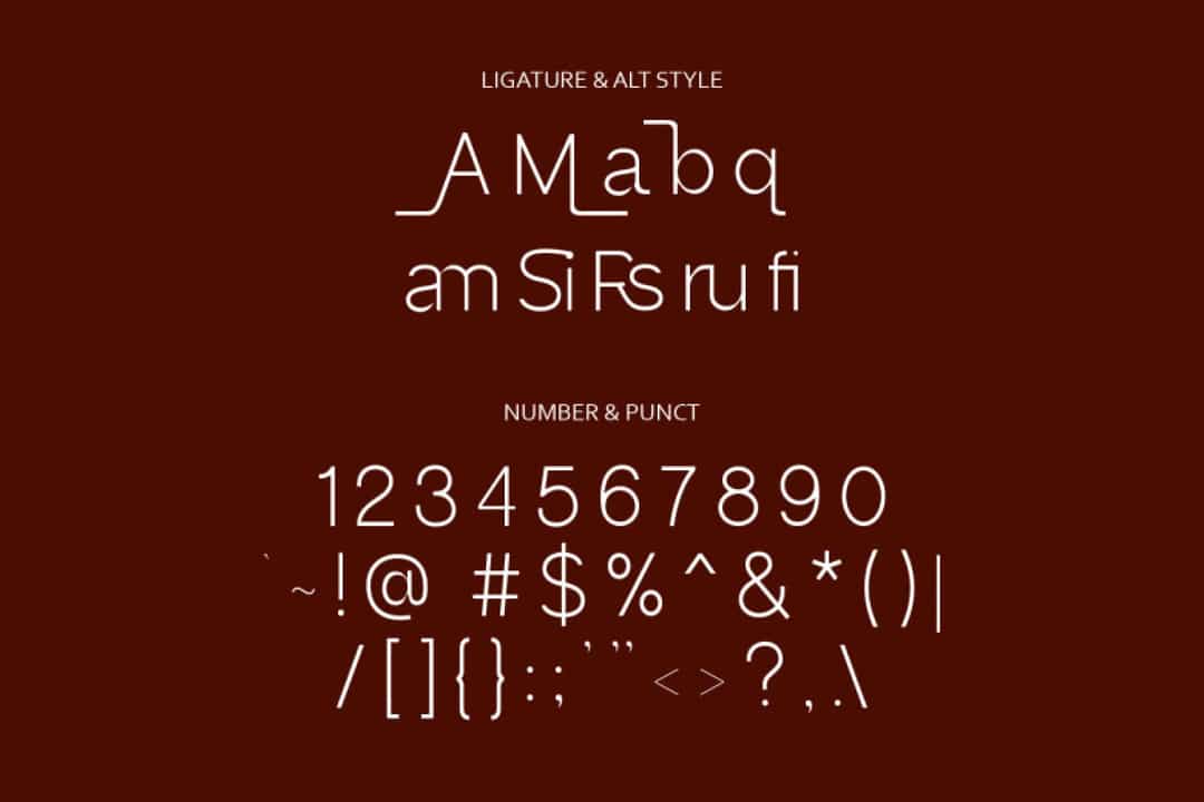 Wagler Font Image 3