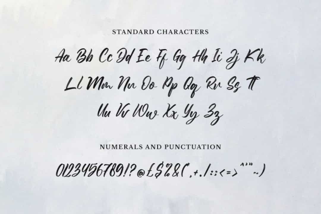 The Brithania Font Image 3