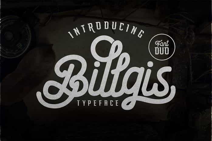Billgis Font Duo Image 1