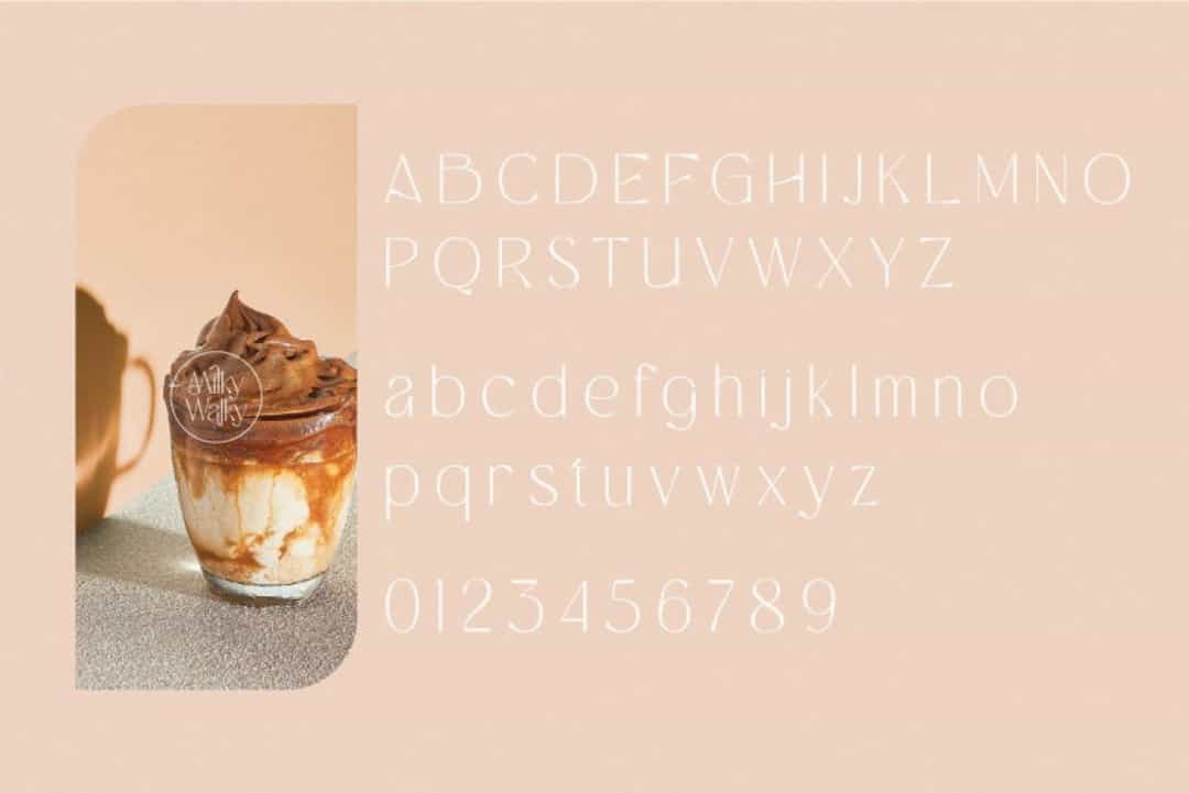 Milky Walky Font Image 3