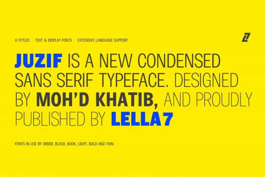 Juzif Font Family Image 2