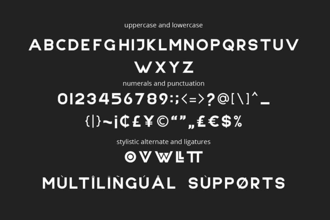 NONLOCAL Font Image 3