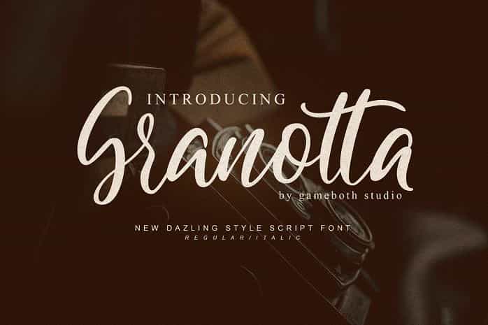 Granotta Script Font Image 1