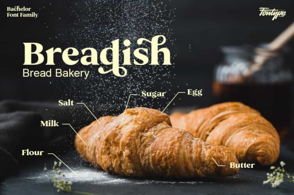 Bachelor Font Family Image 2
