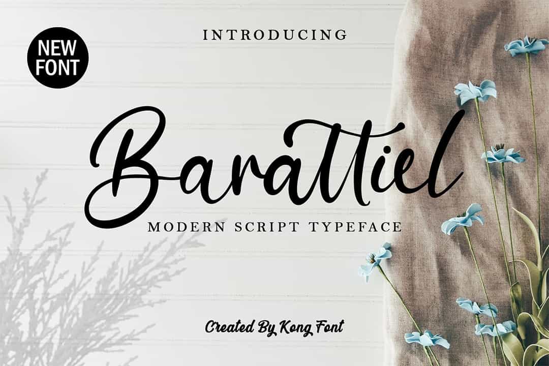 Barattiel Font Image 1
