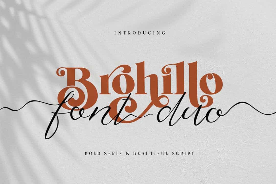 Brohillo Font Image 1