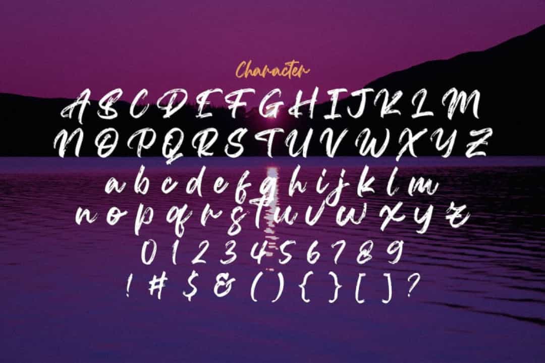 Agethsa Font Image 3