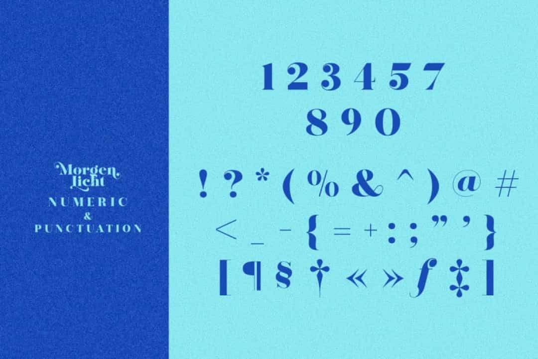 Morgenlicht Font Image 3