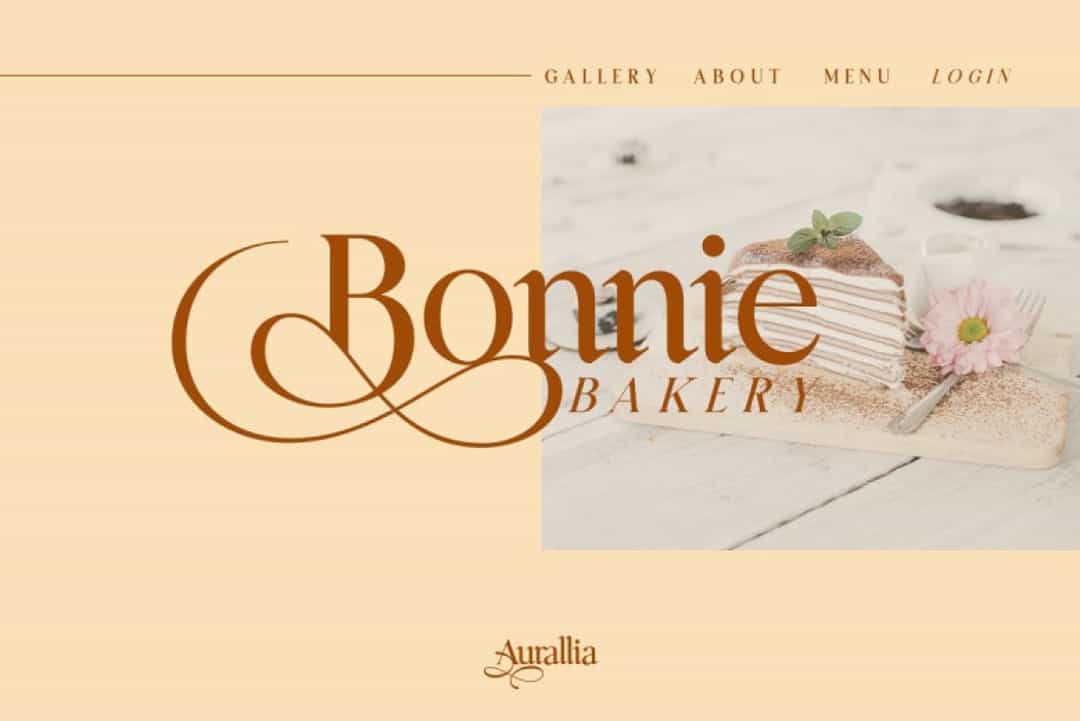 Aurallia Font Image 2