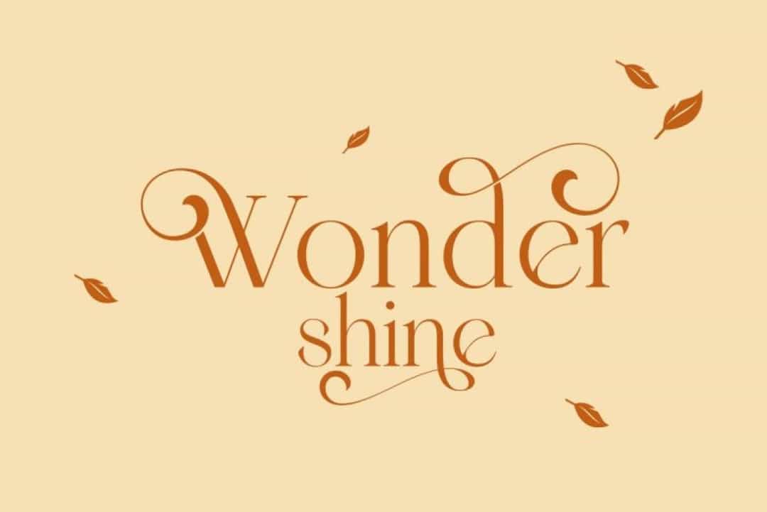 Wondershine Font Image 1