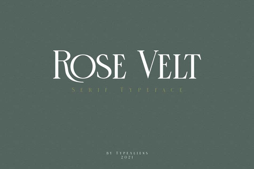 Rose Velt Font Image 1