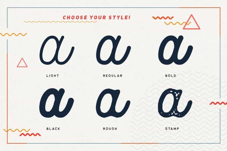 Kingbirds Monoline Script Font Image 2
