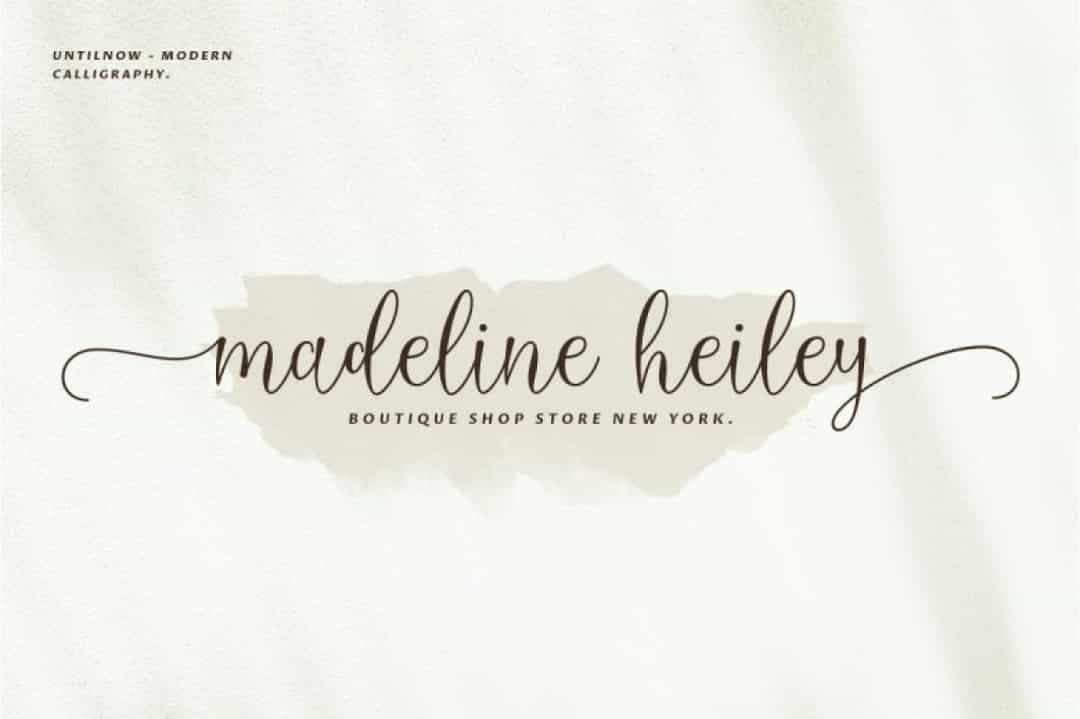 Untilnow Font Image 2