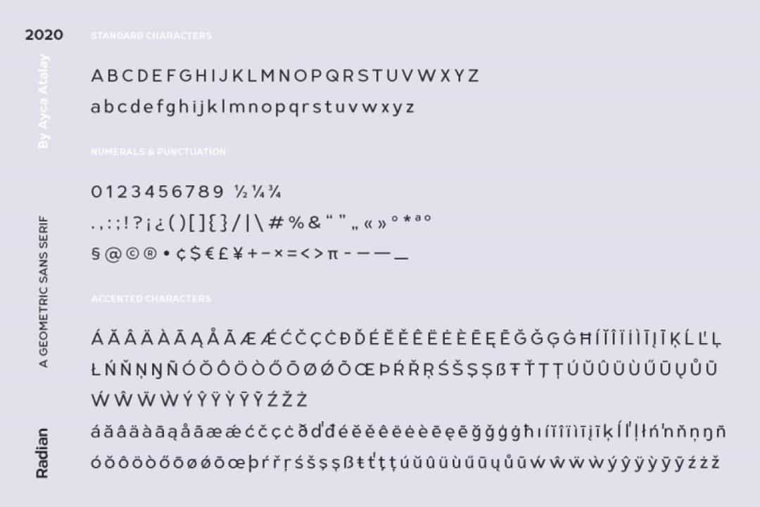 Radian Font Family Image 3