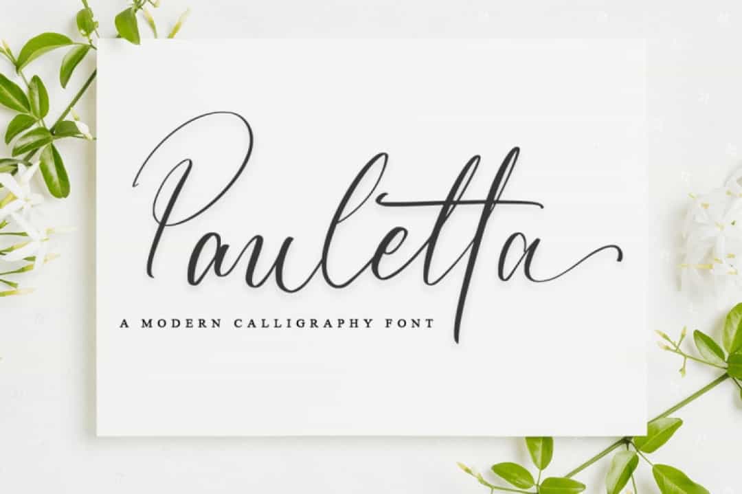 Pauletta Font Image 1